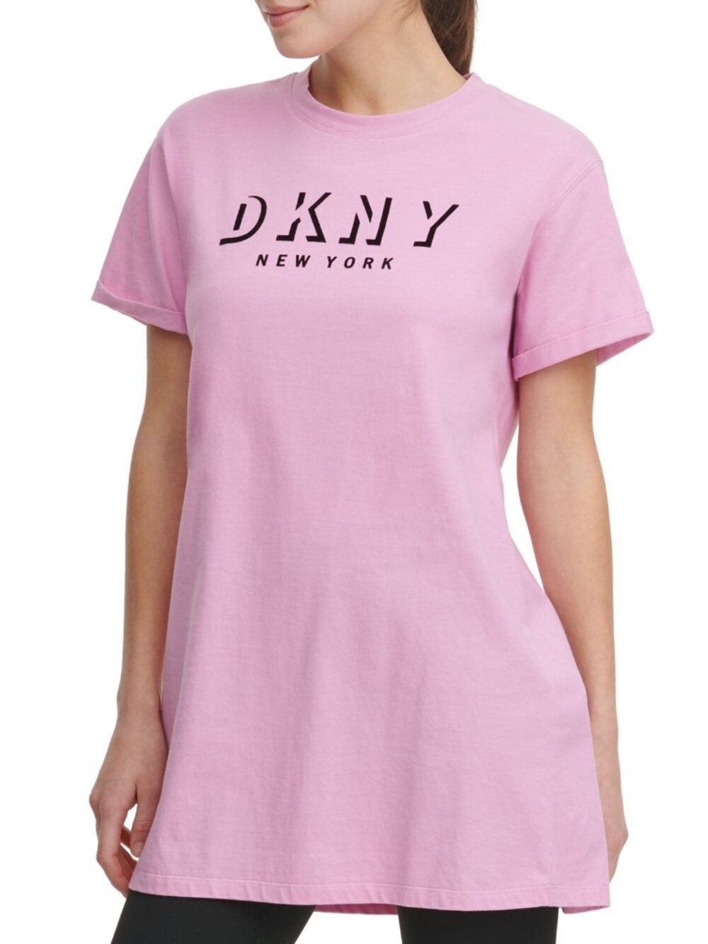 DKNY Womens Shadow Logo Dress